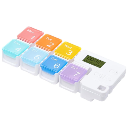 Organizador de Pastillas con Alarma