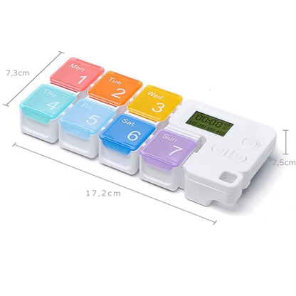 Organizador de Pastillas con Alarma